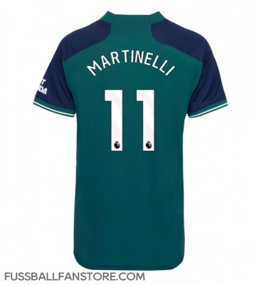 Arsenal Gabriel Martinelli #11 Replik 3rd trikot Damen 2023-24 Kurzarm